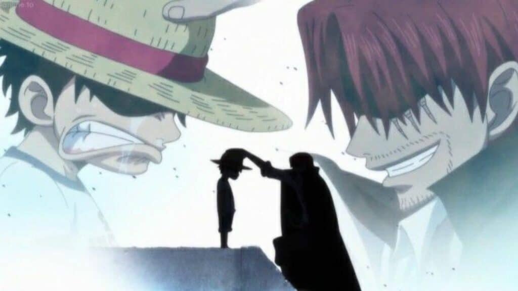 Shanks and Luffy 
