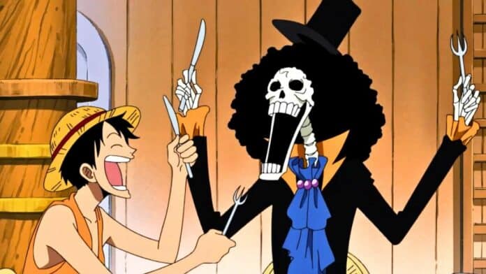 Luffy and Brook