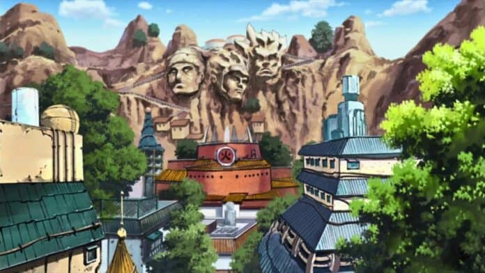 Naruto ninja villages